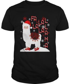 Fa La La Llama Xmas Merry Christmas shirt