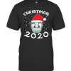 Face Daisy Santa Wear Mask Merry Christmas 2020 Christmas T-Shirt