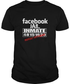 Facebook Jail Inmate Repeat Offender shirt, hoodie, long sleeve