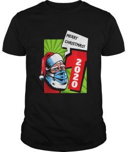 Facemask Santa Claus Quarantine Christmas 2020 shirt