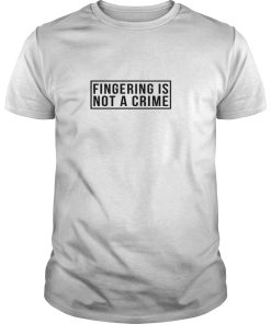 Fingering is not a crime shirt, hoodie, long sleeve, ladies tee
