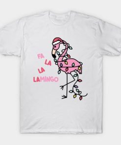 Flamingo Christmas shirt
