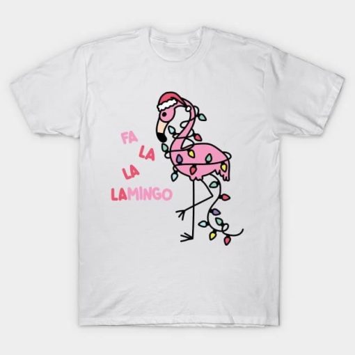 Flamingo Christmas shirt