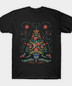 Folk Art Christmas Tree shirt Folk Art Christmas Tree shirt