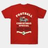 Football Christmas Special 2022 Soccer Ugly Sweater Pajama Christmas T-Shirt