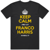 Franco Harris Keep Calm Pittsburgh Football Fan T Shirt