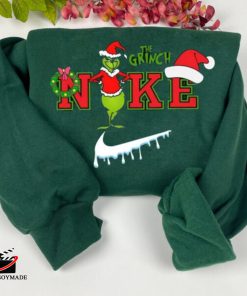 Funny Grinch Nike Christmas Sweatshirt