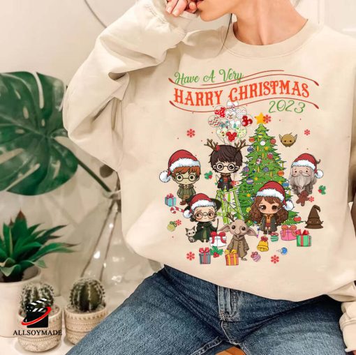 Funny Harry Potter Wizard Christmas Sweatshirt