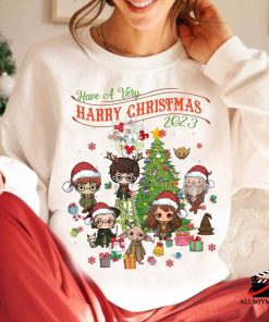 Funny Harry Potter Wizard Have A Very Harry Christmas 2023 Sweatshirt