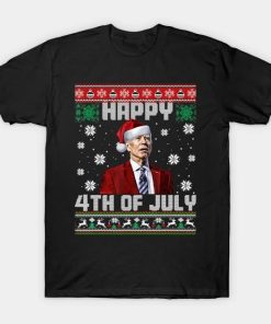 Funny Joe biden Happy 4th of July T-Shirt
