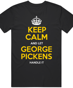George Pickens Keep Calm Pittsburgh Football Fan T Shirt