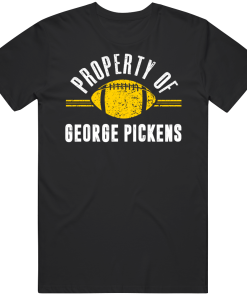 George Pickens Property Of Pittsburgh Football Fan T Shirt