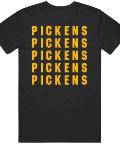 George Pickens X5 Pittsburgh Football Fan T Shirt