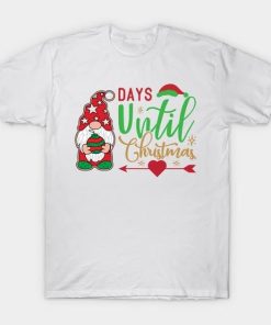 Gnome Days Until Christmas shirt