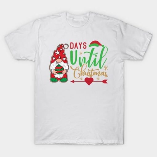 Gnome Days Until Christmas shirt
