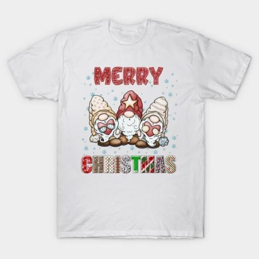 Gnome Family Merry Christmas shirt