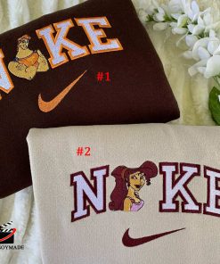 God And Goddess Love Couple Embroidered Sweatshirt, Christmas Gift for Couple