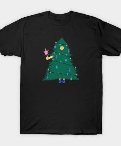 Green Christmas Tree Costume T-shirt