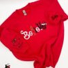 Grinch Believe Embroidery Christmas Sweatshirt, Grinch Couple shirt