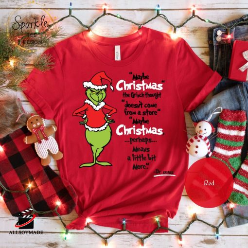Grinch Christmas Holiday Shirt, Christmas Gift for Family