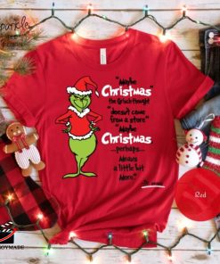 Grinch Christmas Holiday Shirt, Christmas Gift for Family