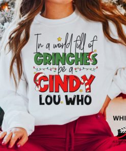 Grinches Be Cindy Lou Who Grinchmas Sweatshirt