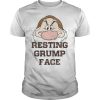 Grumpy resting grump face shirt, hoodie, long sleeve