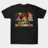 Happy hallothanksmas gnomes Chistmas shirt