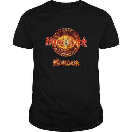 Hard Rock cafe Mordor shirt, hoodie, long sleeve, ladies tee