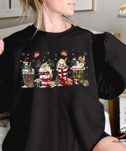 Harry Christmas Coffee Latte Iced Sweatshirt, Potter Coffee Shirt