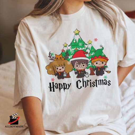 Harry Potter Wizard Christmas Tree Shirt, Harry Xmas Gift