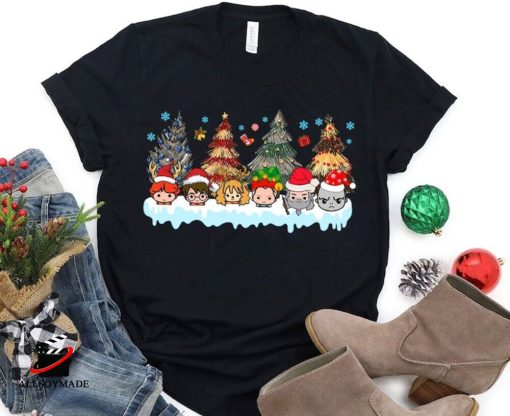 Harry Potter Wizard Christmas Tree Shirt, Universal studios Christmas shirt