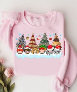 Harry Potter Wizard Christmas Tree Shirt, Universal studios Christmas shirt