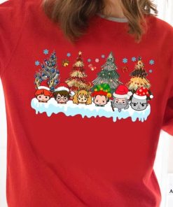 Harry Potter Wizard Christmas Tree Shirt, Universal studios Christmas shirt 2 Harry Potter Wizard Christmas Tree Shirt Universal studios Christmas shirt 3