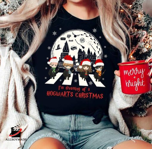 Harry Potter Wizard Houses Christmas Sweatshirt