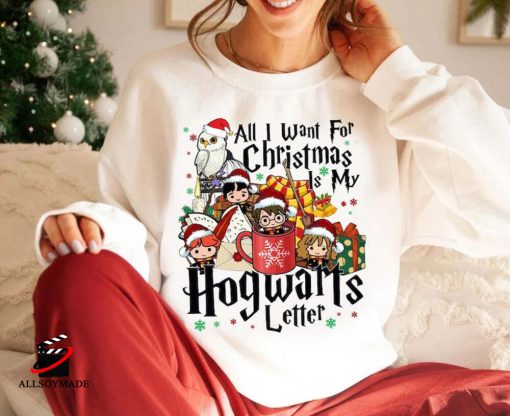 Harry Potter Wizard School Christmas Sweatshirt