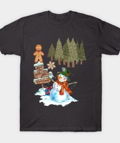 Have a holly jolly snowman Christmas shirt