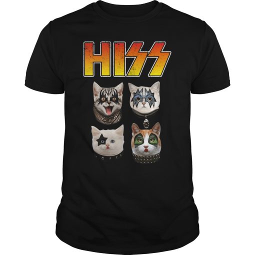 Hiss band cats shirt, hoodie, long sleeve, ladies tee