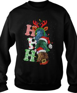 Ho Ho Ho Santa Horse Christmas sweater, sweatshirt, hoodie