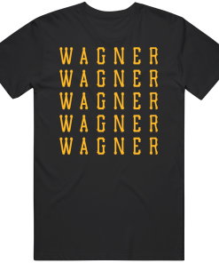 Honus Wagner X5 Pittsburgh Baseball Fan T Shirt