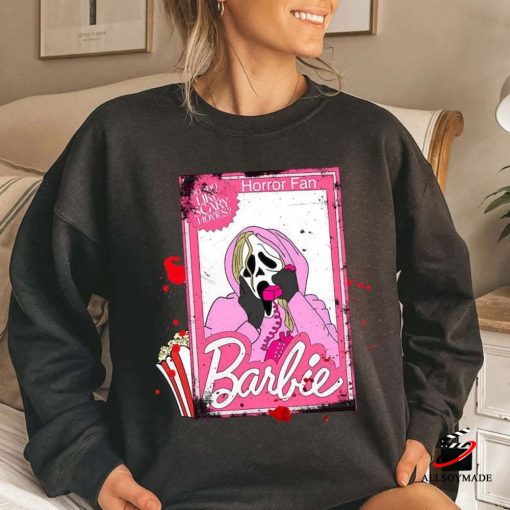 Horror Barbie Scarface T Shirt, Halloween Gift Ideas For Adults