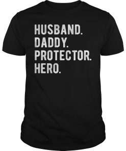 Husband daddy protector hero shirt, hoodie, long sleeve Husband daddy protector hero shirt, hoodie, long sleeve