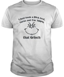 I just took a DNA test turns out I’m 100 that Grinch shirt