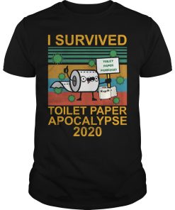 I survived toilet paper apocalypse 2020 shirt, hoodie, long sleeve