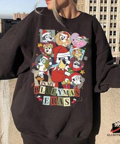 In My Blueymas Christmas Eras Sweatshirt, Bluey Christmas Lover In My Blueymas Christmas Eras Sweatshirt, Bluey Christmas Lover