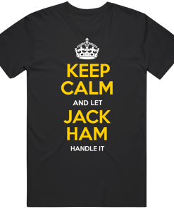 Jack Ham Keep Calm Pittsburgh Football Fan T Shirt