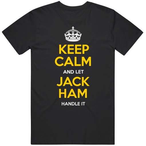 Jack Ham Keep Calm Pittsburgh Football Fan T Shirt