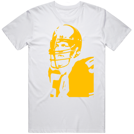 Jack Lambert Silhouette Pittsburgh football Fan T Shirt