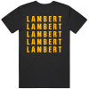 Jack Lambert X5 Pittsburgh Football Fan T Shirt