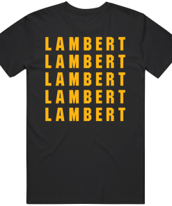 Jack Lambert X5 Pittsburgh Football Fan T Shirt